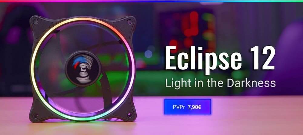 NP: Nuevo ventilador Eclipse 12 de AeroCool - 16.8 millones de colores y refrigeración profesional