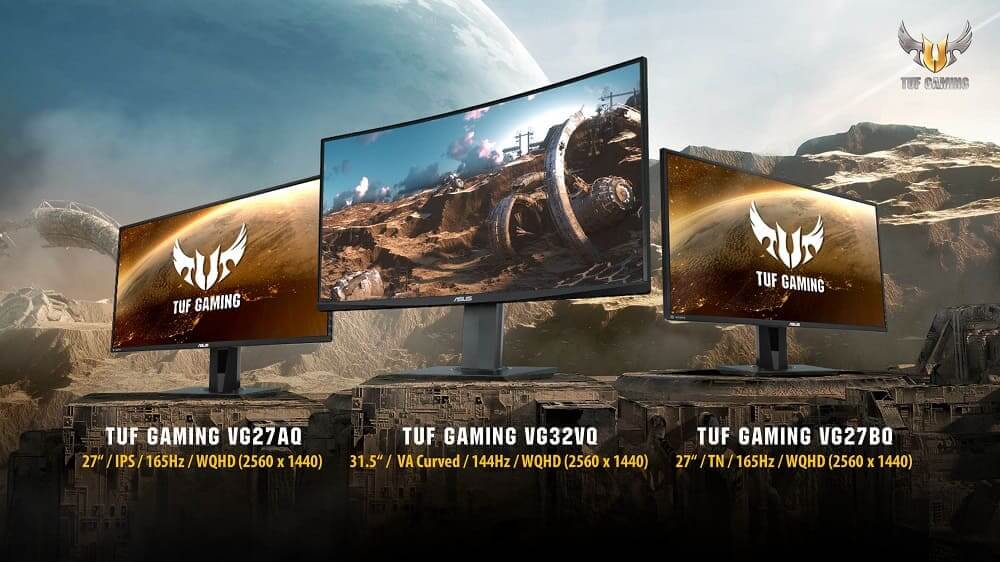 NP: ASUS anuncia la disponibilidad de los nuevos monitores TUF Gaming VG32VQ, VG27AQ y VG27BQ