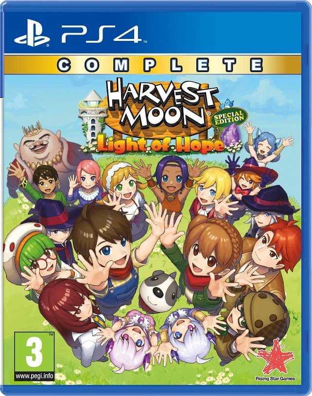 NP: Desvelado Harvest Moon: Light of Hope Special Edition COMPLETE para Switch y PS4