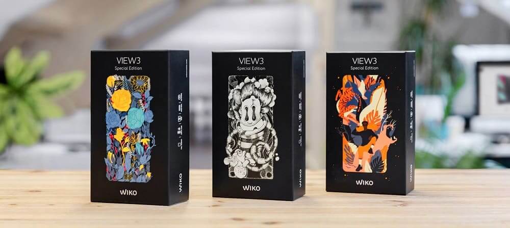NP: WIKO impulsa la creatividad de sus diseñadores y lanza tres ediciones especiales de su smartphone View3