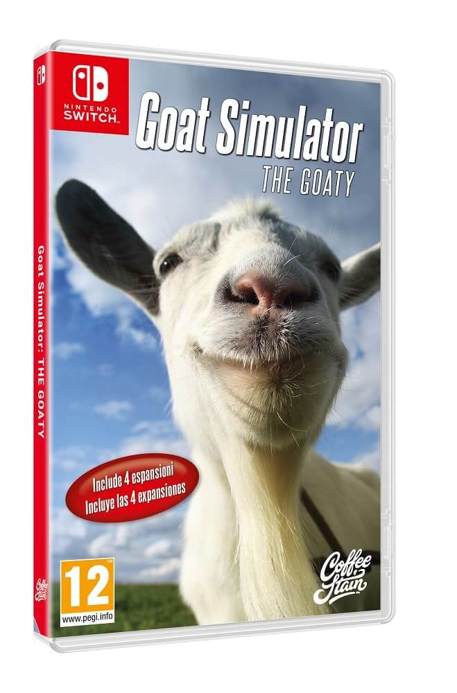 NP: Ya puedes hacer el cabra en Switch con Goat Simulator The GOATY