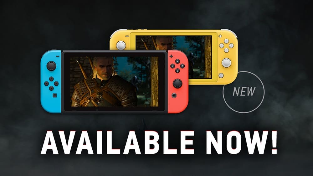 NP: ¡The Witcher 3 ya disponible para Nintendo Switch! ¡Nuevo tráiler disponible!