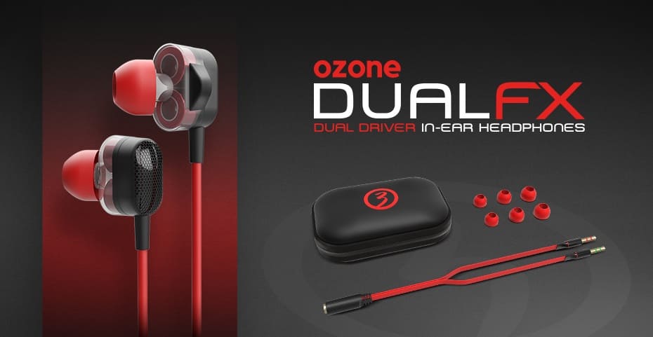 NP: Nuevos auriculares intraurales Ozone Dual FX