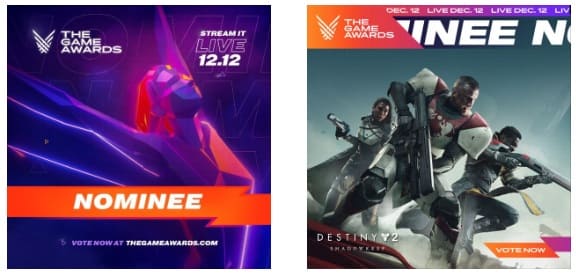 NP: Destiny 2 recibe dos nominaciones en The Game Awards 2019