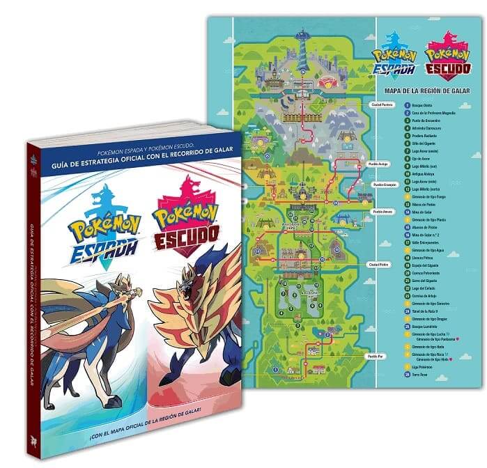 NP: Ya disponible la guía de estrategia oficial para Pokémon Espada y Pokémon Escudo