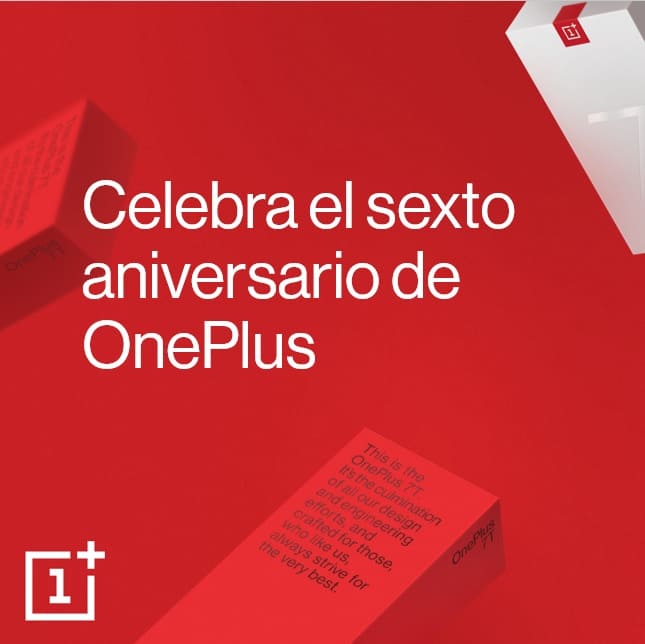 NP: OnePlus celebra su sexto aniversario con ofertas especiales en el OnePlus 7 Pro y otras promociones