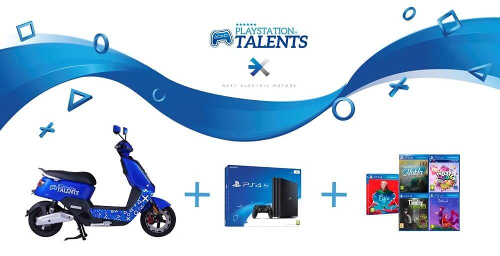 NP: PlayStation Talents y Next Electric Motors lanzan una edición especial limitada de la moto NEXT NX1