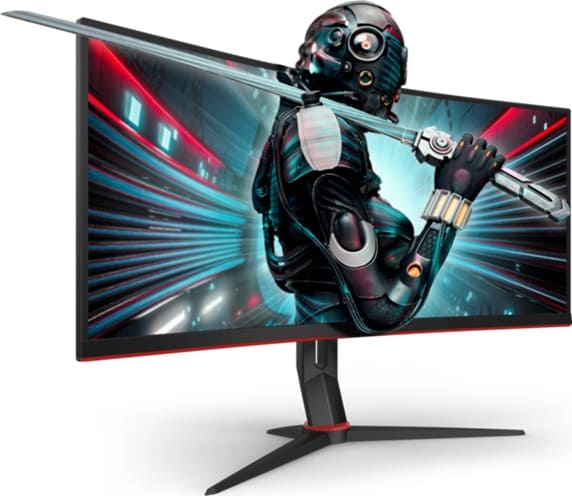 NP: Sumérgete con los nuevos monitores gaming curvos  ultra-anchos CU34G2 de la serie G2 de AOC