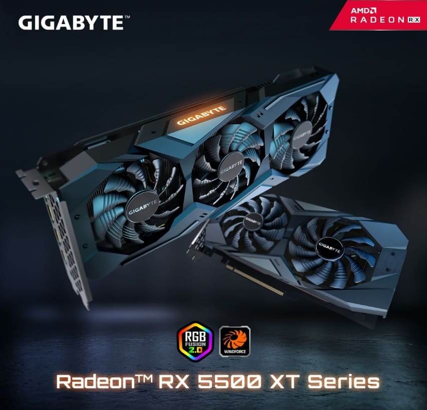 NP: GIGABYTE presenta la tarjeta gráfica Radeon RX 5500 XT