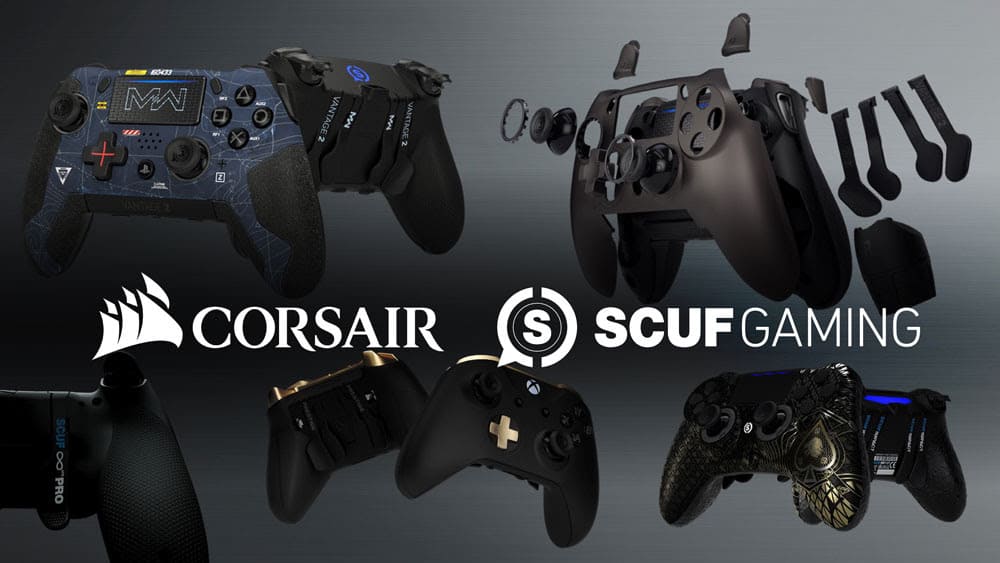 NP: CORSAIR accede a adquirir SCUF Gaming, añadiendo mandos gaming de gran calidad a su portafolio