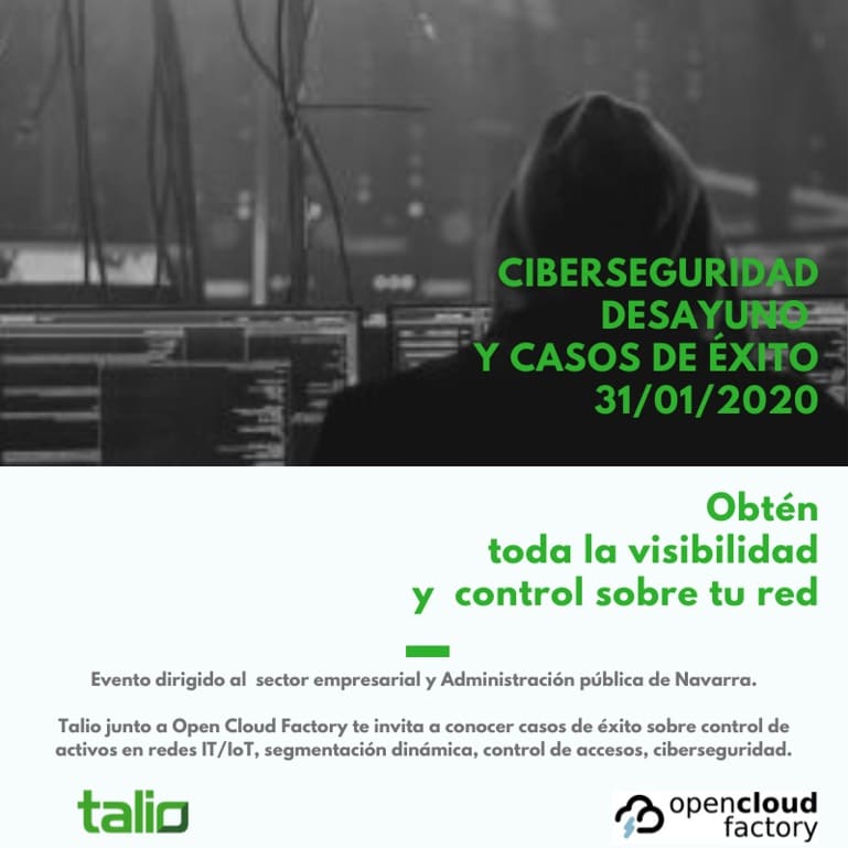 NP: Talio y Open Cloud Factory acercan la Ciberseguridad a Empresas y AA.PP. Navarras