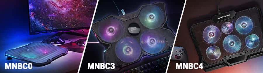 NP: Nuevas bases refrigeradoras MNBC0 - MNBC3 - MNC4 de Mars Gaming