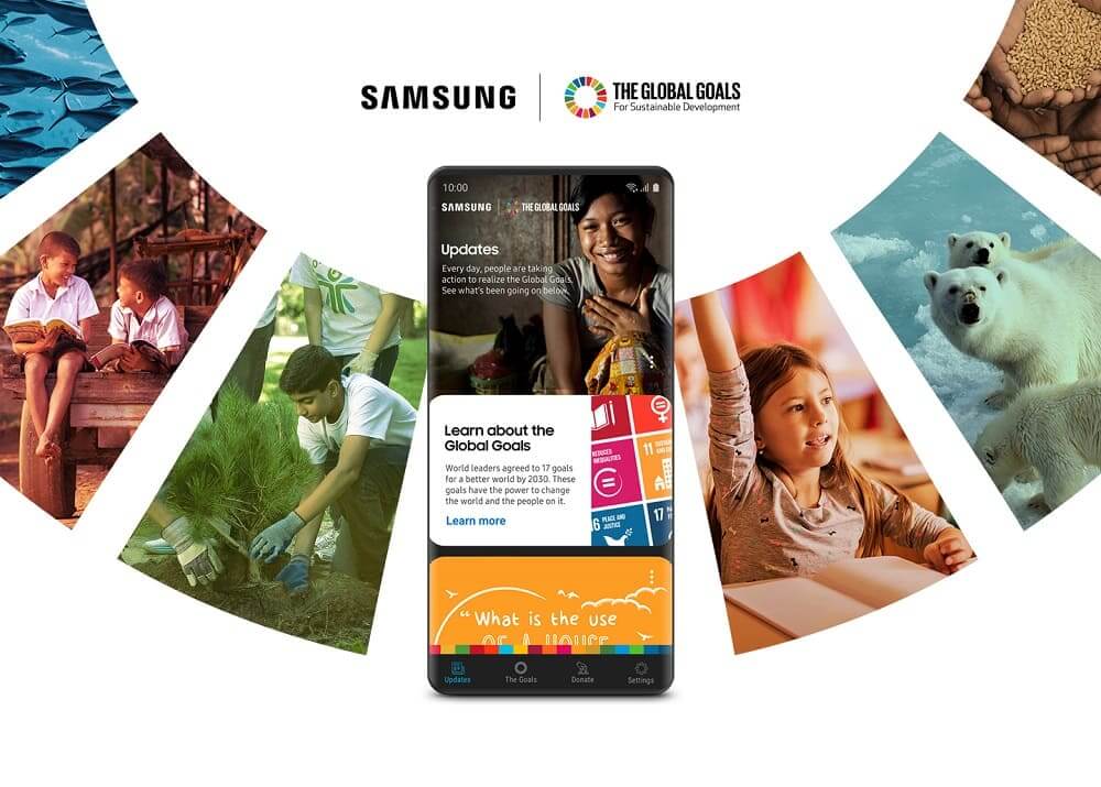 NP: Samsung actualiza su App para promover más acciones que apoyen los ODS