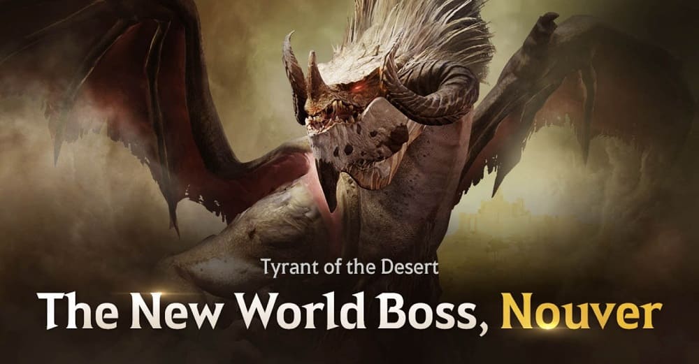 NP: ¡Nouver: un nuevo Jefe de Mundo llega a Black Desert Mobile!