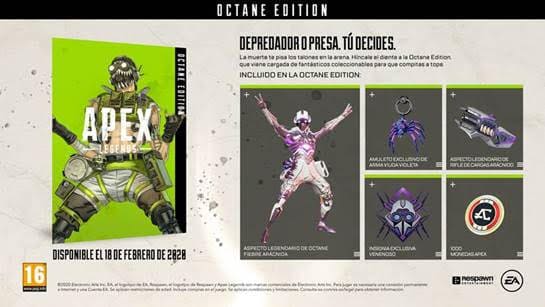 NP: ¿Depredador o presa? Llega la Octane Edition a la arena de Apex Legends