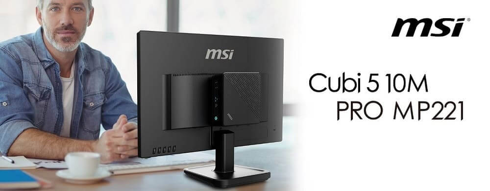 NP: MSI lanza el mejor duo, el mini-pc Cubi 5 y el monitor PRO MP221