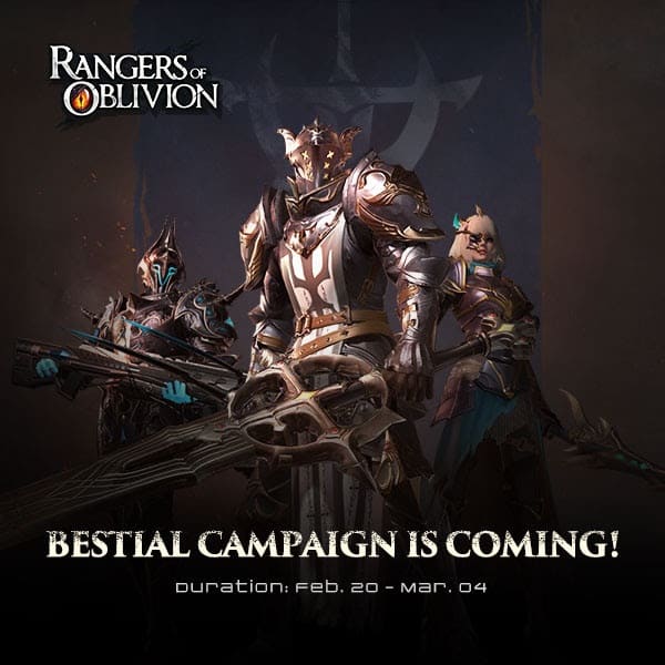 NP: La bestialidad es lo nuevo brutal en el MMORPG de caza de monstruos Rangers of Oblivion