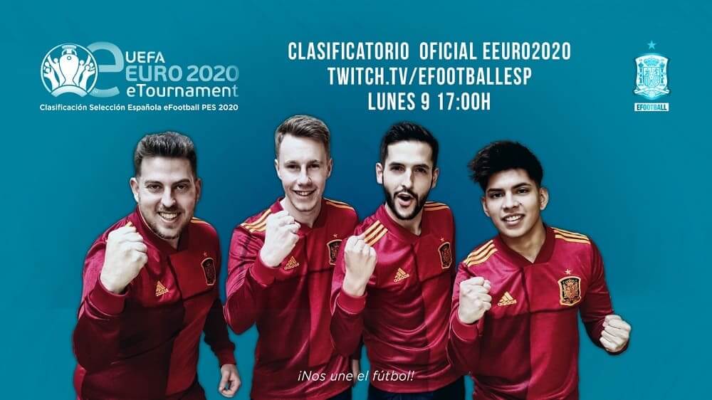 NP: Comienza la fase de clasificación de grupos online de la UEFA eEURO 2020 con el primer partido España VS. Albania