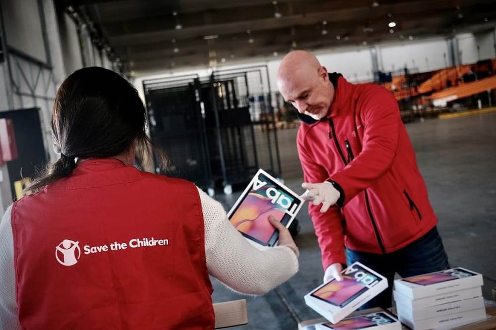 NP: Samsung y Save The Children unen fuerzas para acabar con la emergencia educativa en los hogares sin recursos