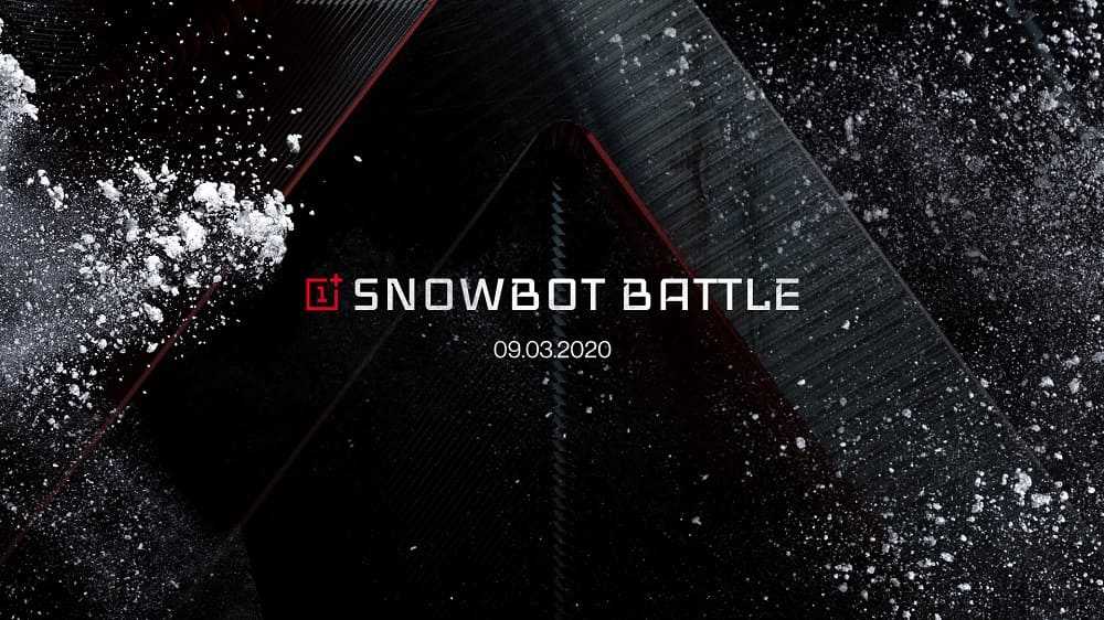NP: OnePlus presenta la primera batalla de bolas de nieve con robots 5G de la historia