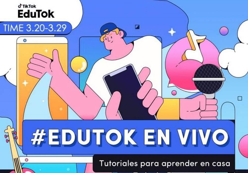 NP: TikTok lanza #EduTok con tutoriales en vivo para descubrir y aprender desde casa