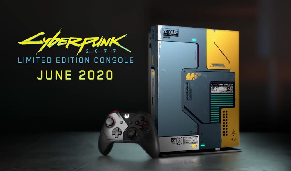 NP: ¡Cyberpunk 2077 se fusiona con Xbox One X en una consola personalizada!