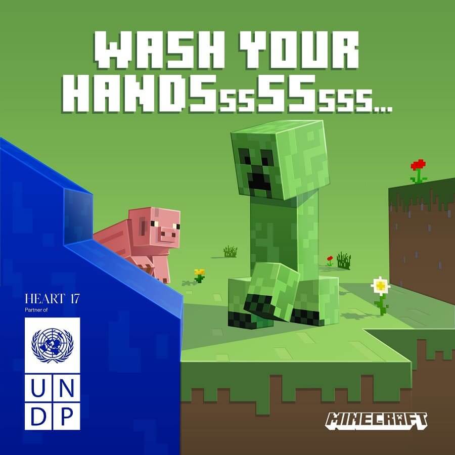 NP: Minecraft se asocia con la ONU para concienciar sobre la COVID-19