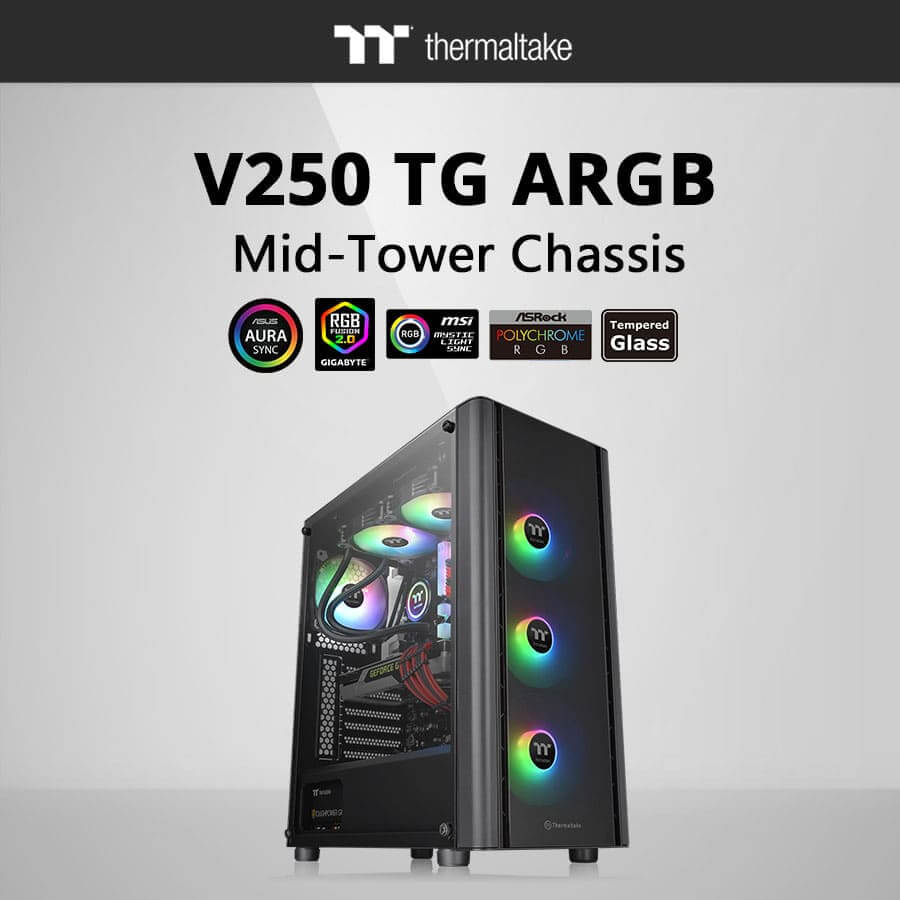 Thermaltake V250 TG ARGB Mid-Tower Chassis_2(1)