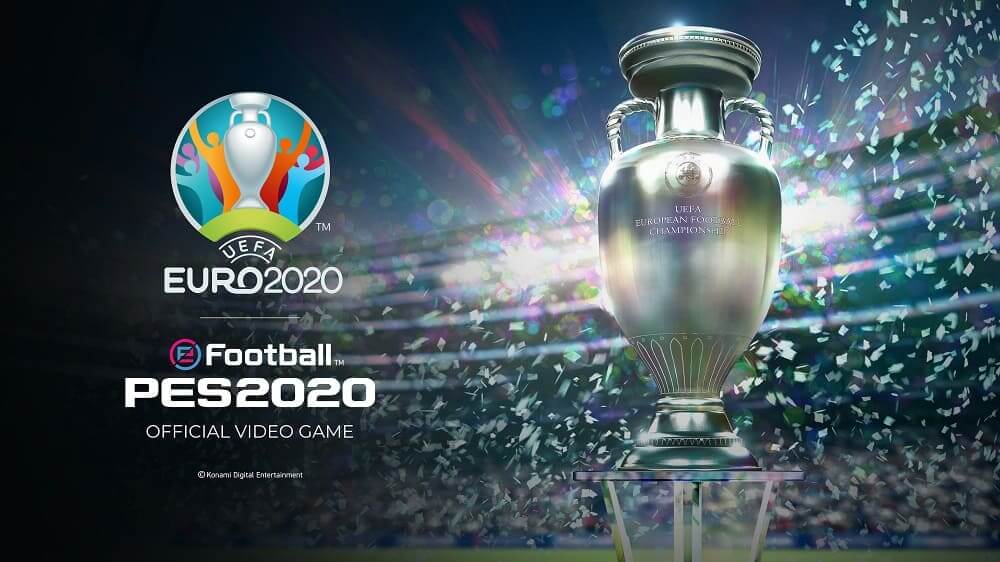 La actualización de la UEFA EURO 2020 para eFootball PES 2020 se lanzará el 4 de junio