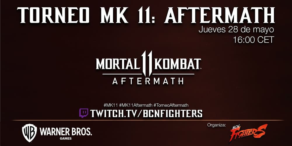 Warner Bros. Interactive Entertainment presenta el primer torneo oficial de Mortal Kombat 11: Aftermath