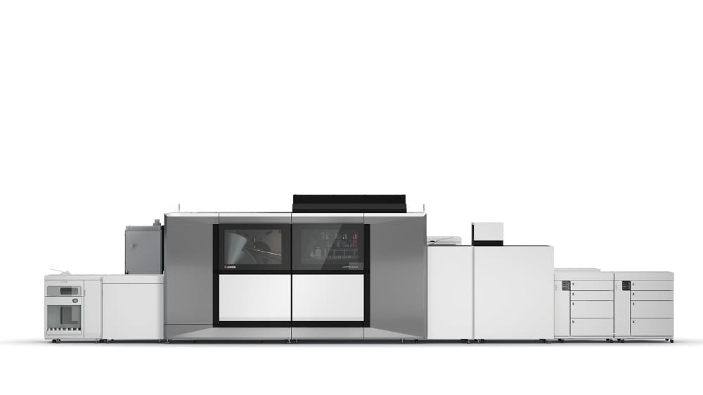 Primeros pedidos y primera instalación de la impresora varioPRINT serie iX de Canon en EMEA