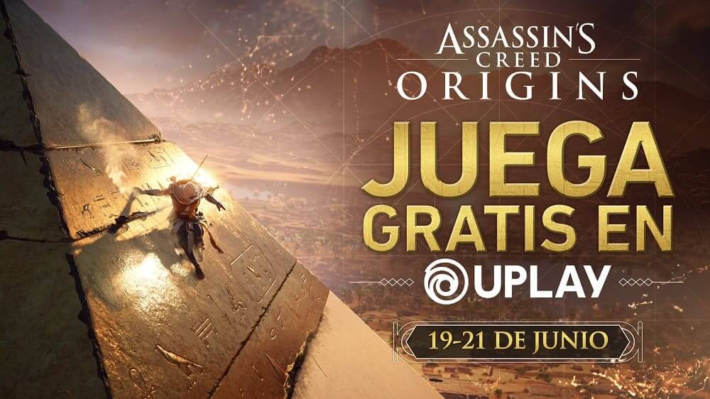 Assassin’s Creed Origins gratis en Uplay este fin de semana