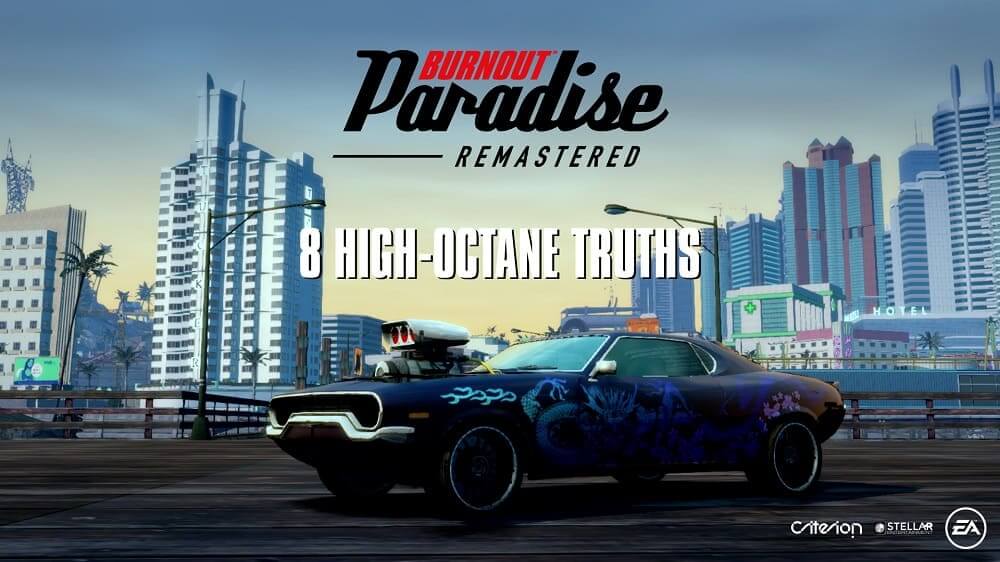 Burnout Paradise Remastered para Nintendo Switch estrena tráiler
