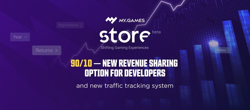 La tienda digital MY.GAMES Store ofrecerá el 90% de ingresos a los desarrolladores