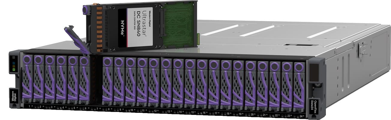 Western Digital presenta nuevas soluciones NVMe para la próxima generación de infraestructura de datos