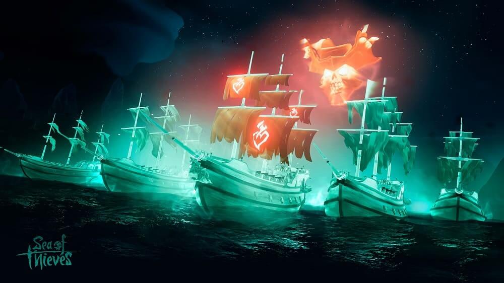 Los barcos fantasma llegan a Sea of Thieves en la actualización gratuita de junio, Haunted Shores