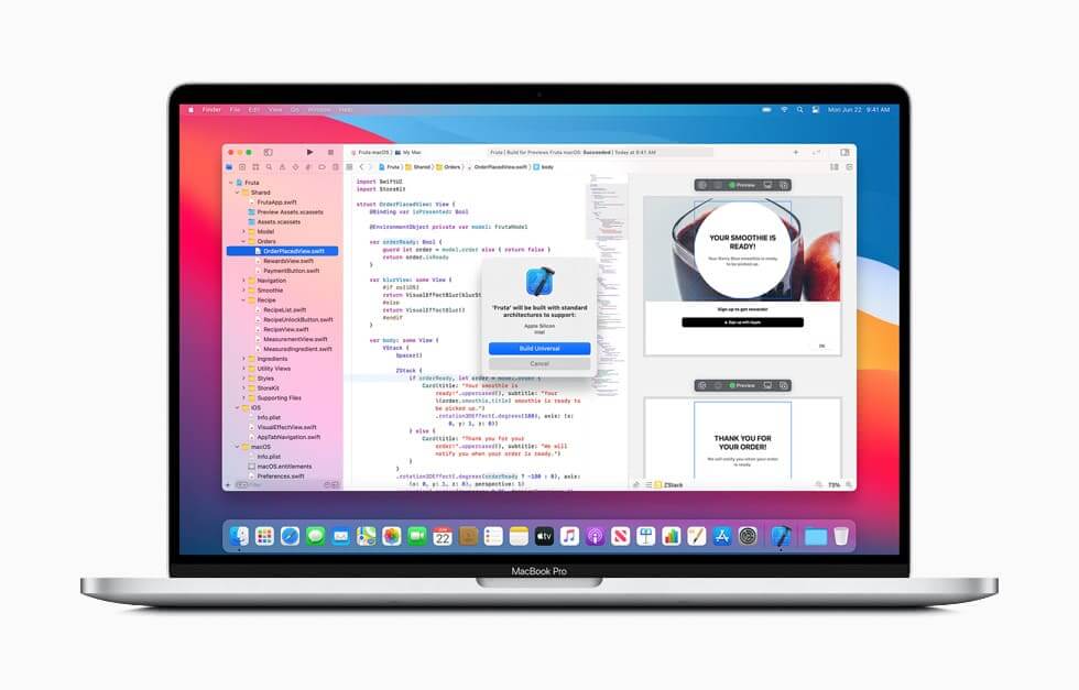Apple anuncia la transición a sus propios procesadores para el Mac