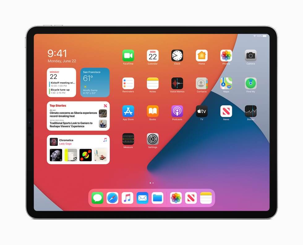 iPadOS 14 incluye nuevas prestaciones diseñadas expresamente para el iPad