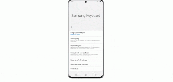 Cómo sacar el máximo partido al teclado de Samsung