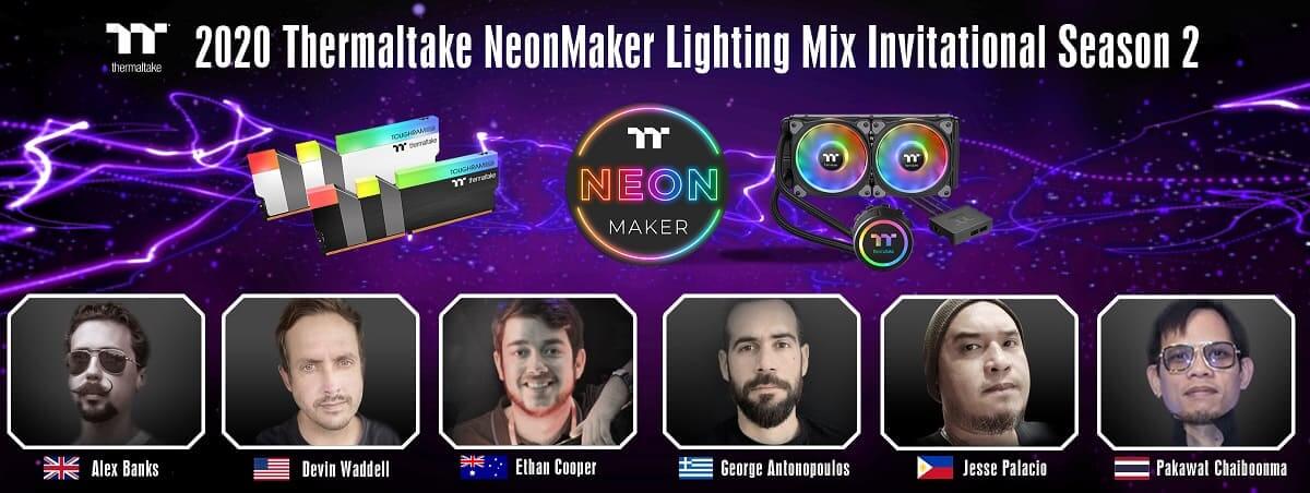 Anunciado el ganador de la 2020 Thermaltake Neonmaker Lighting Mix invitational Season 2