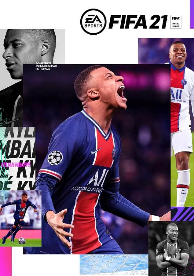 Hoy, EA Sports ha desvelado que la estrella francesa de 21 años, Kylian Mbappé, es el protagonista de la portada de FIFA 21