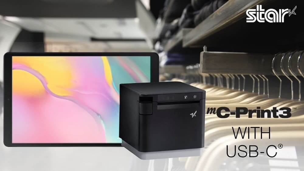 Star Micronics lanza impresoras para TPV mC-Print con puerto USB-C y USB Power Delivery