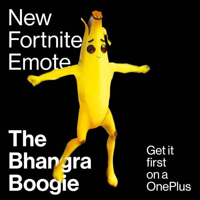 OnePlus y Epic Games presentan el nuevo y exclusivo emote “Bhangra Boogie” de Fortnite, disponible solo para usuarios OnePlus
