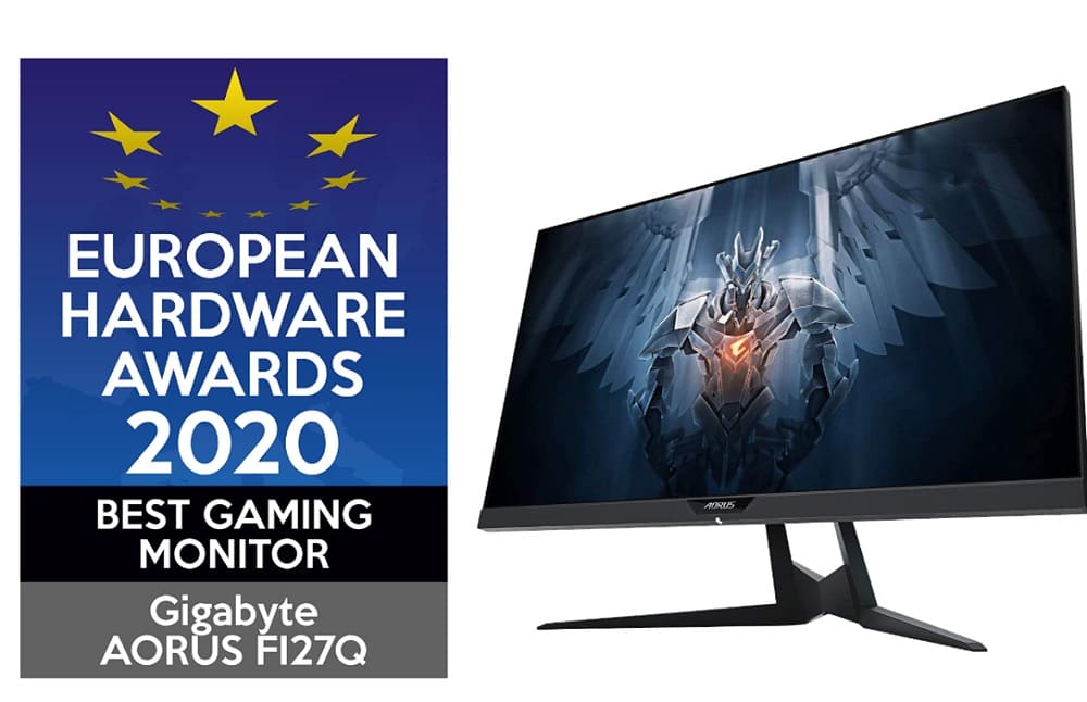 AORUS FI27Q gana el European Hardware Award como “Best Gaming Monitor”