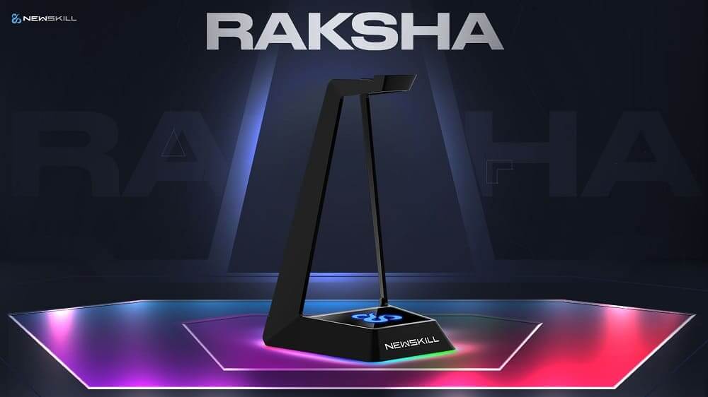 Newskill presenta su nuevo soporte gaming con RGB para auriculares: Raksha