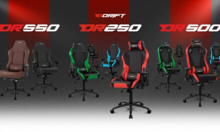 Drift lanza tres nuevos modelos ergonómicos de sillas: DR250, DR500 y DR550