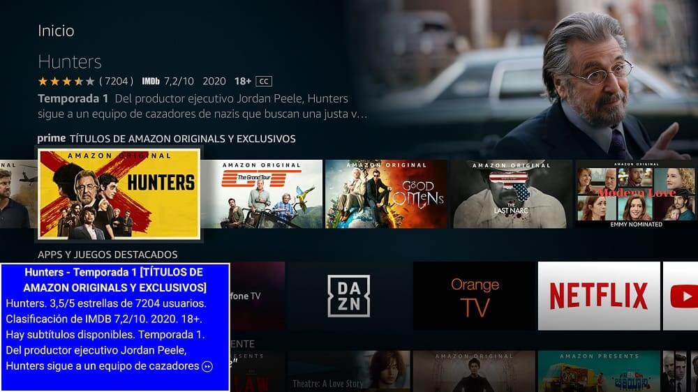 Amazon anuncia el Banner de Texto para Fire TV - Nueva tecnología de asistencia diseñada para clientes con un campo de visión reducido