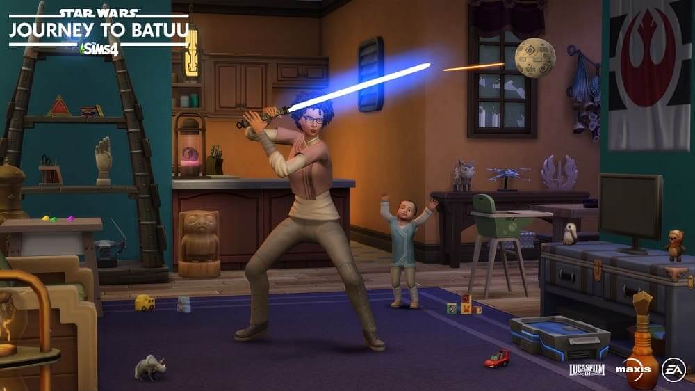 ‘Los Sims 4 Star Wars: Viaje a Batuu’ desvela detalles de su jugabilidad en un nuevo tráiler