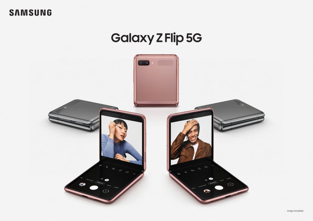 Galaxy Z Flip 5G: la mejor forma de expresarse con un smartphone plegable, elegante y con conectividad 5G