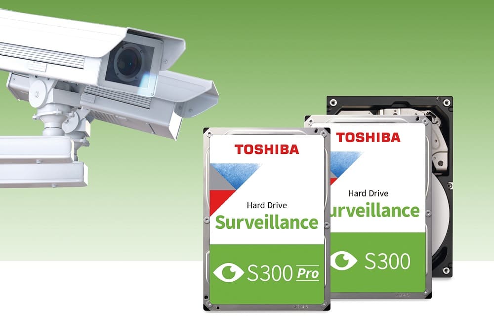 Toshiba amplía su serie de discos duros mecánicos para vigilancia
